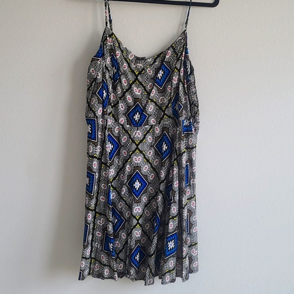 Fit and Flare Multi Color dress